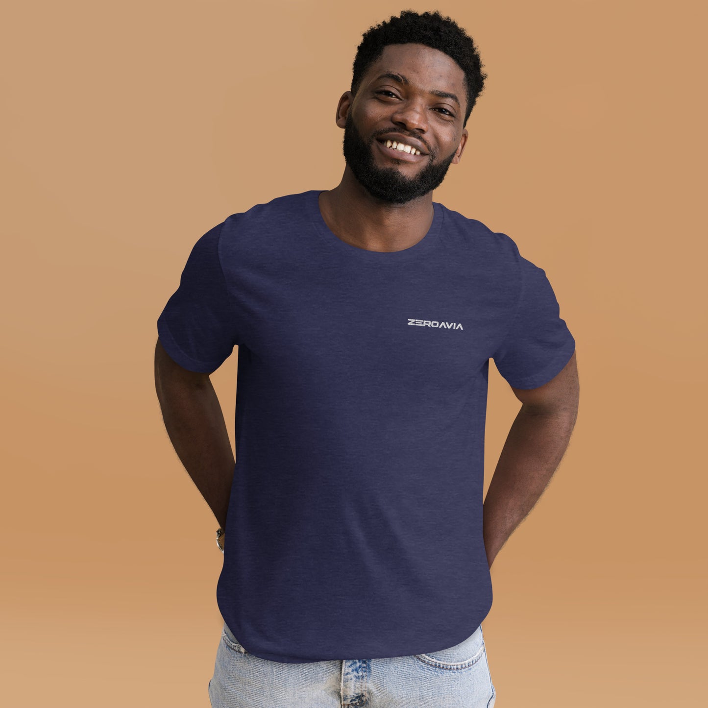 ZeroAvia Logo Embroidered Unisex T-shirt