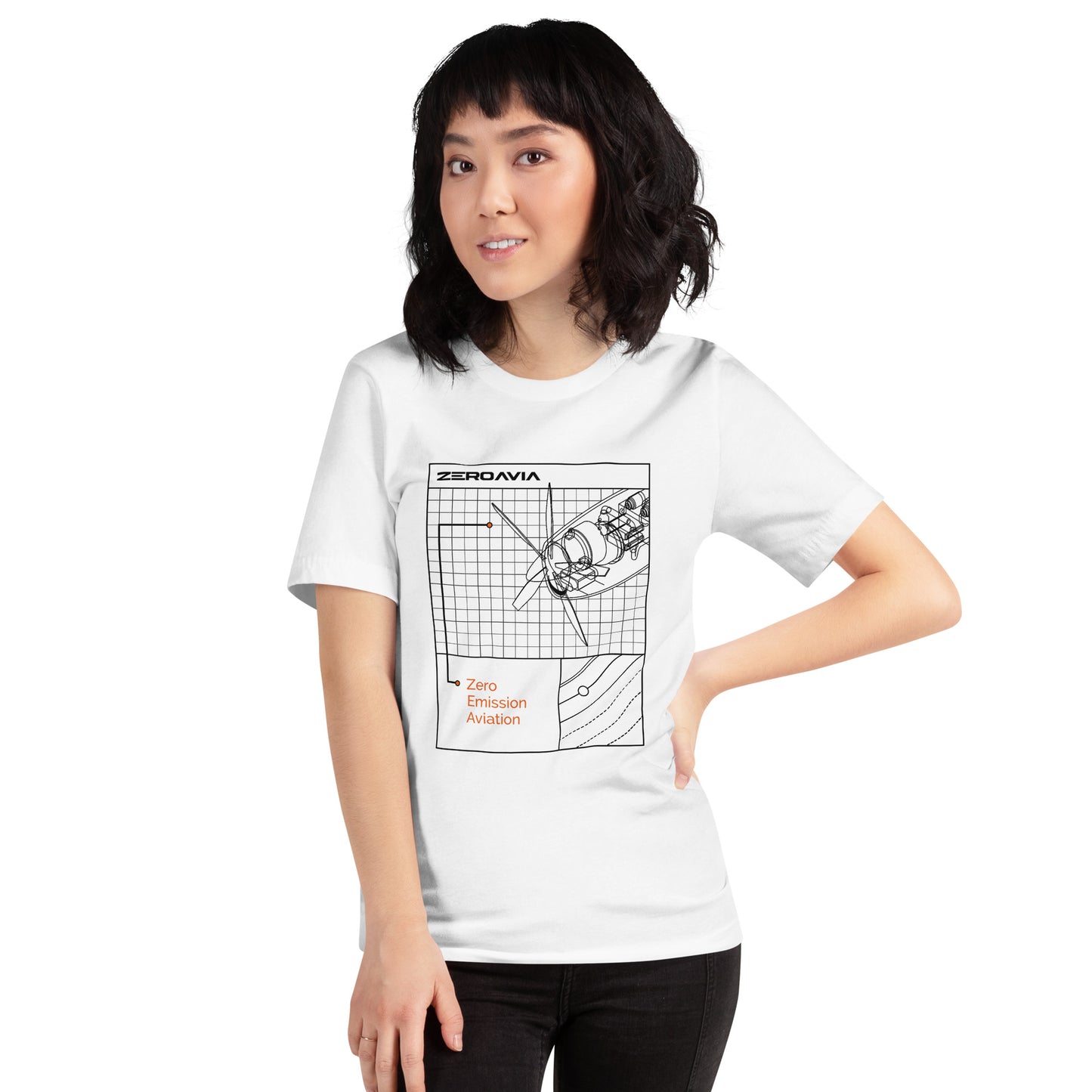 Zero-Emission Aviation Unisex T-shirt