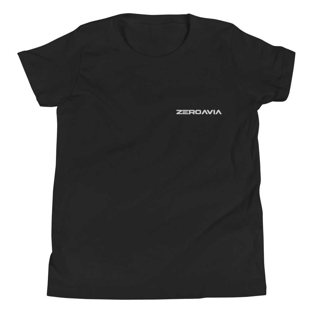 ZeroAvia Embroidered Logo Youth T-Shirt