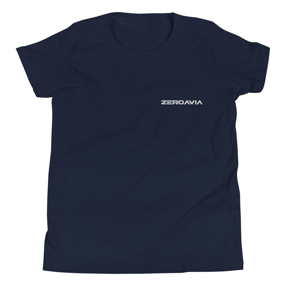 ZeroAvia Embroidered Logo Youth T-Shirt