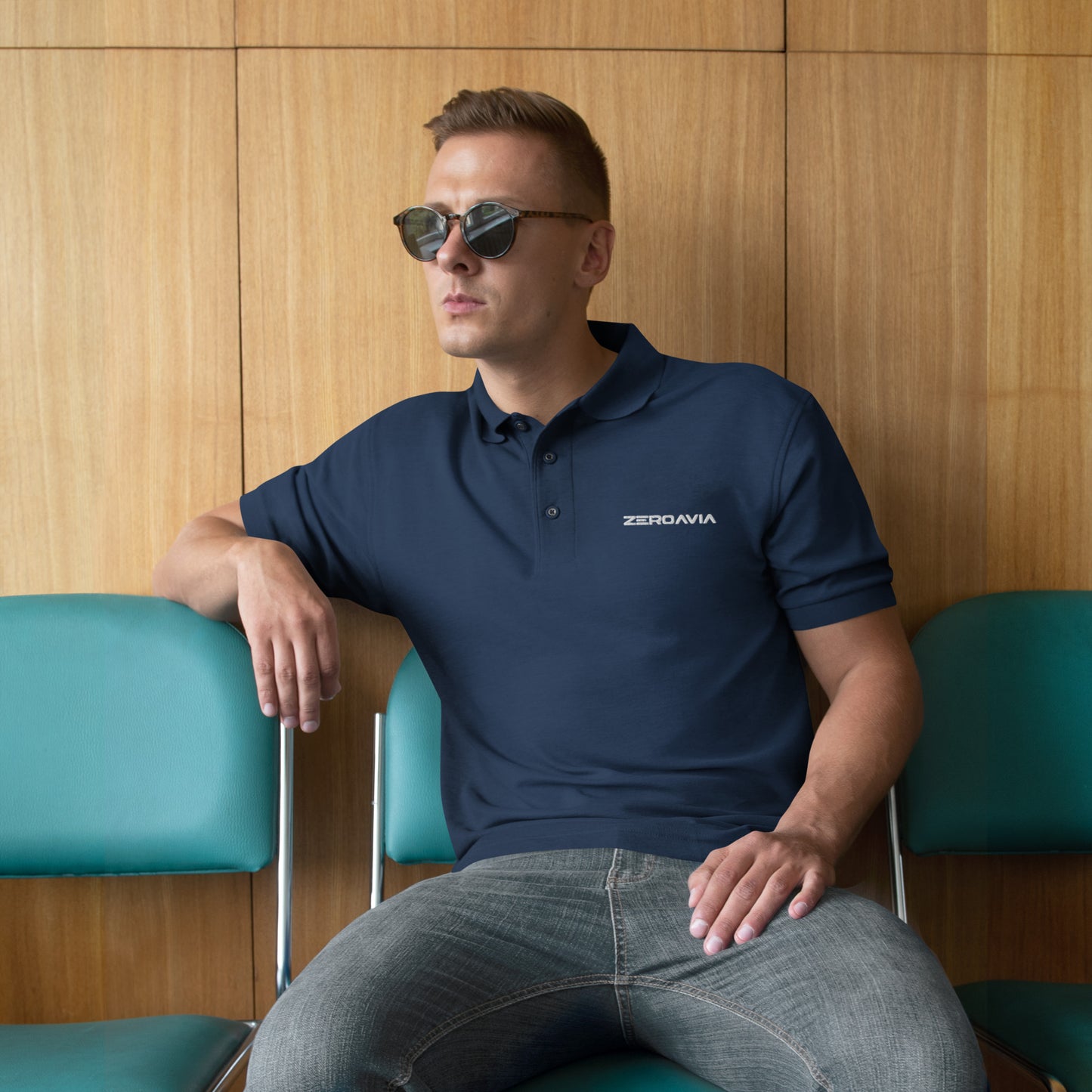 ZeroAvia Men's Premium Polo