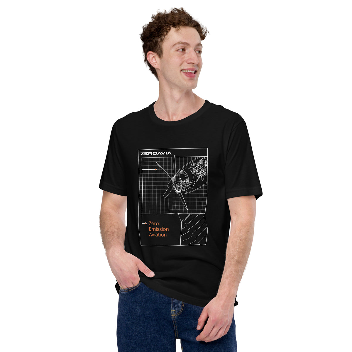 Zero-Emission Aviation Unisex T-shirt