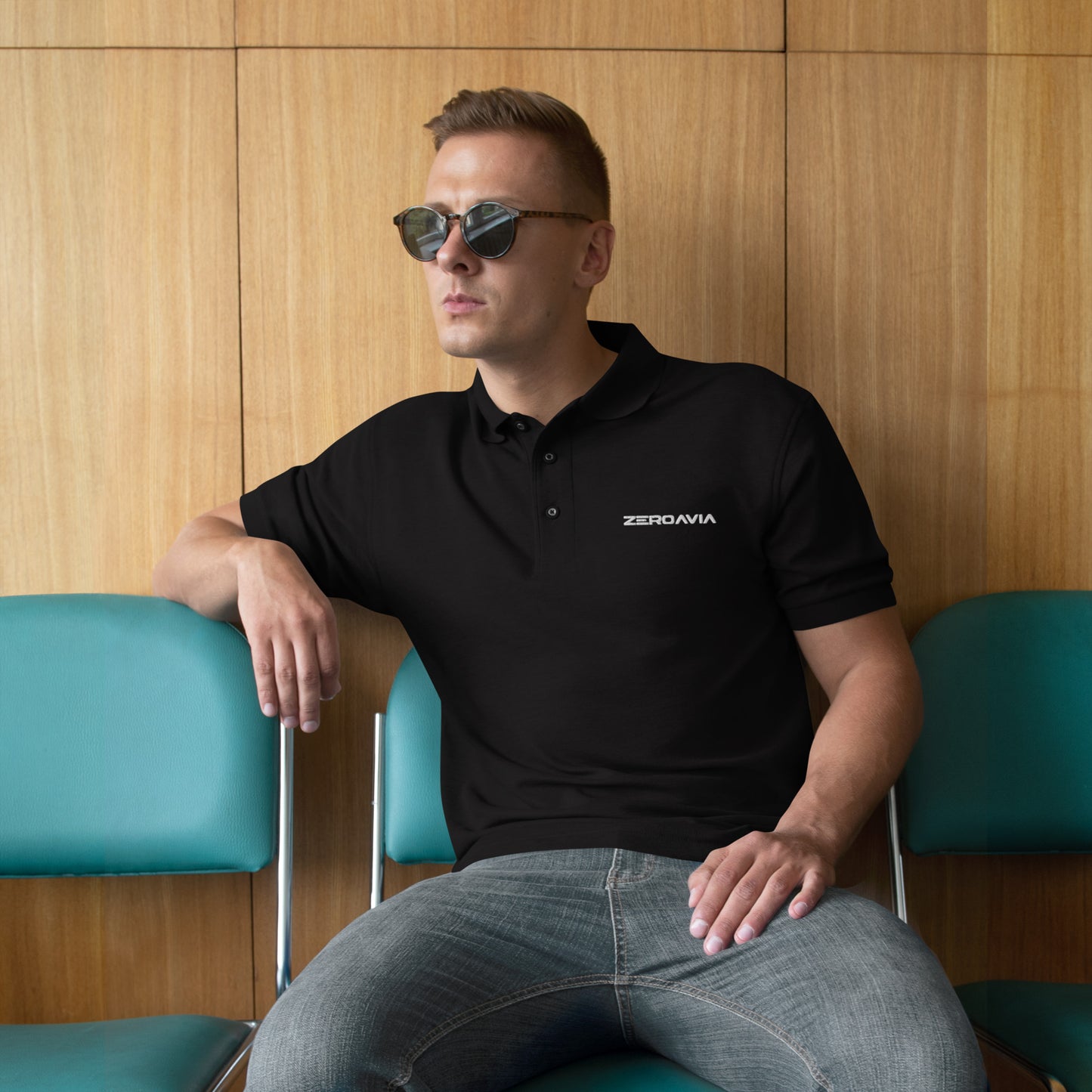 ZeroAvia Men's Premium Polo