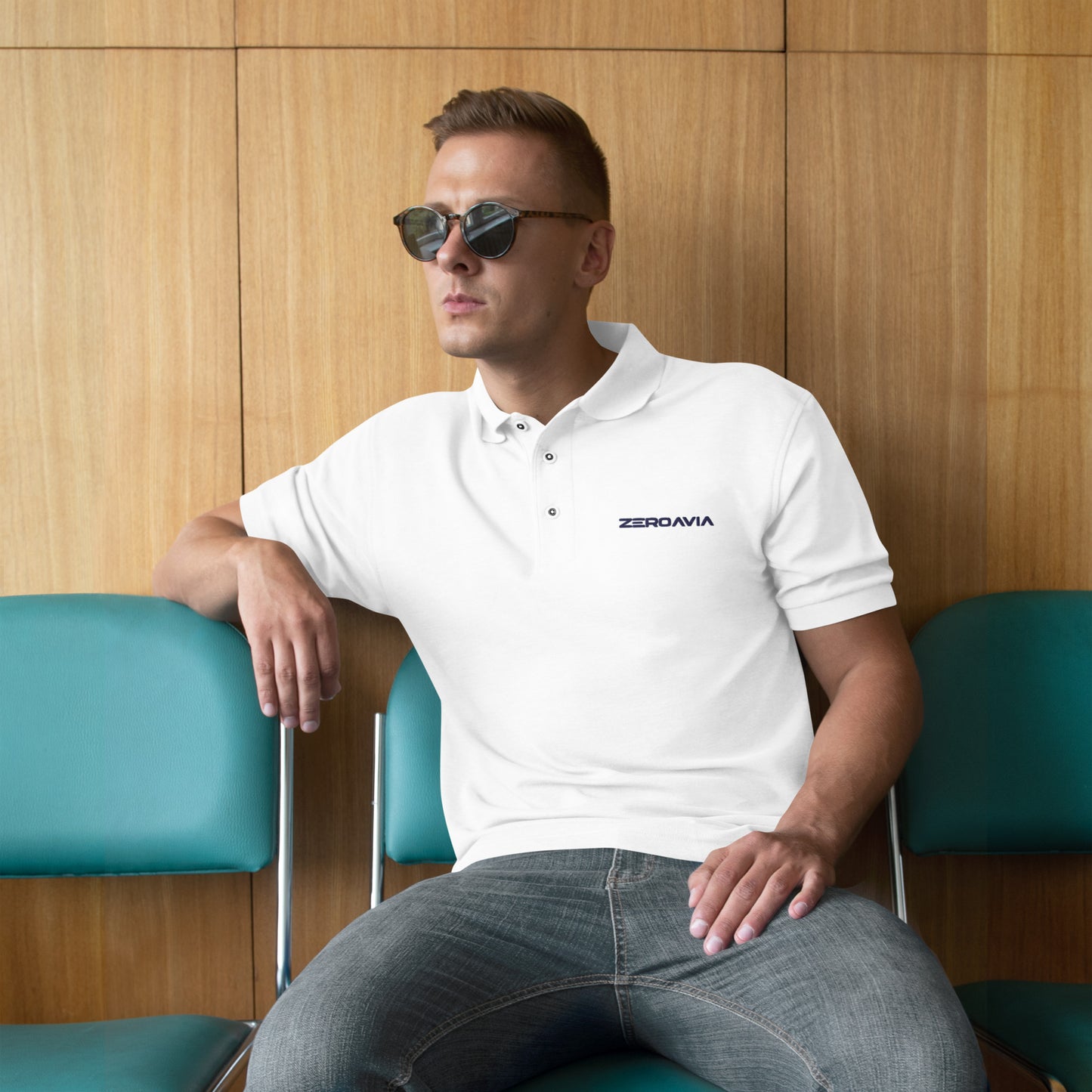 ZeroAvia Men's Premium Polo
