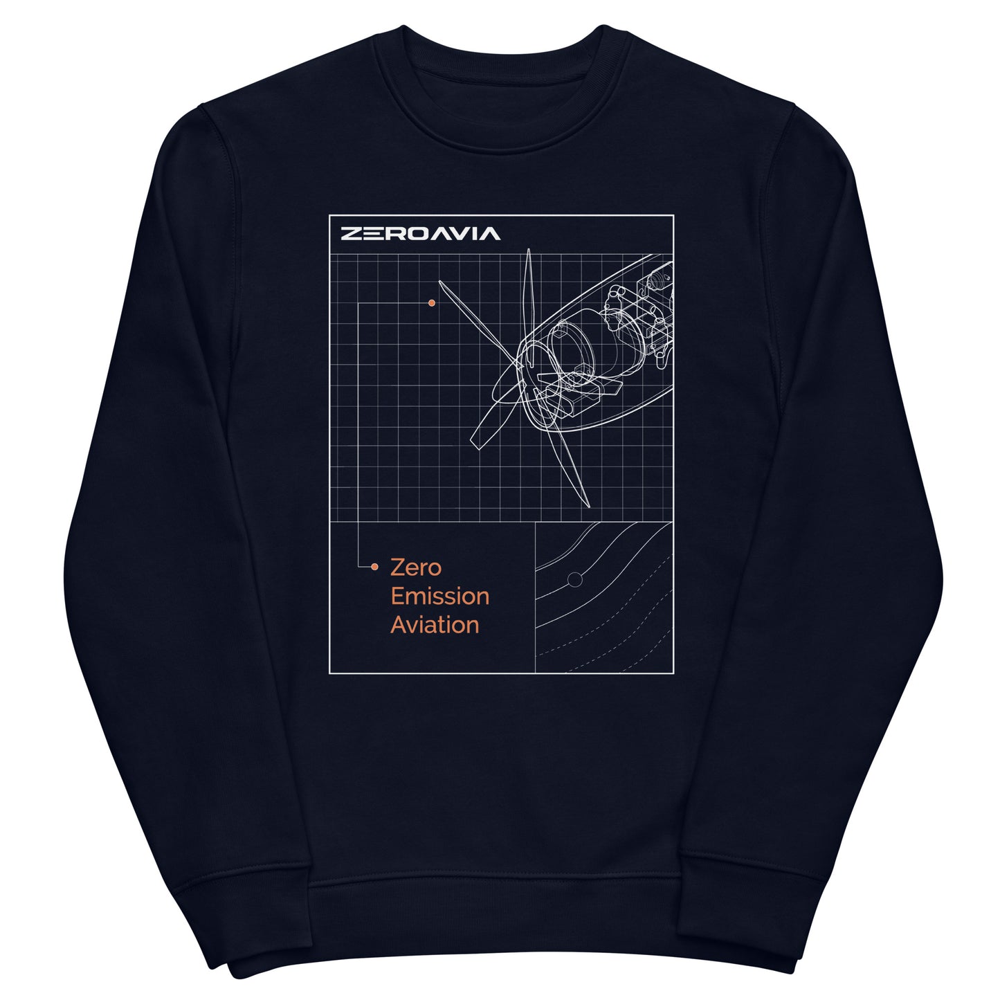 Zero-Emission Aviation Unisex Sweatshirt