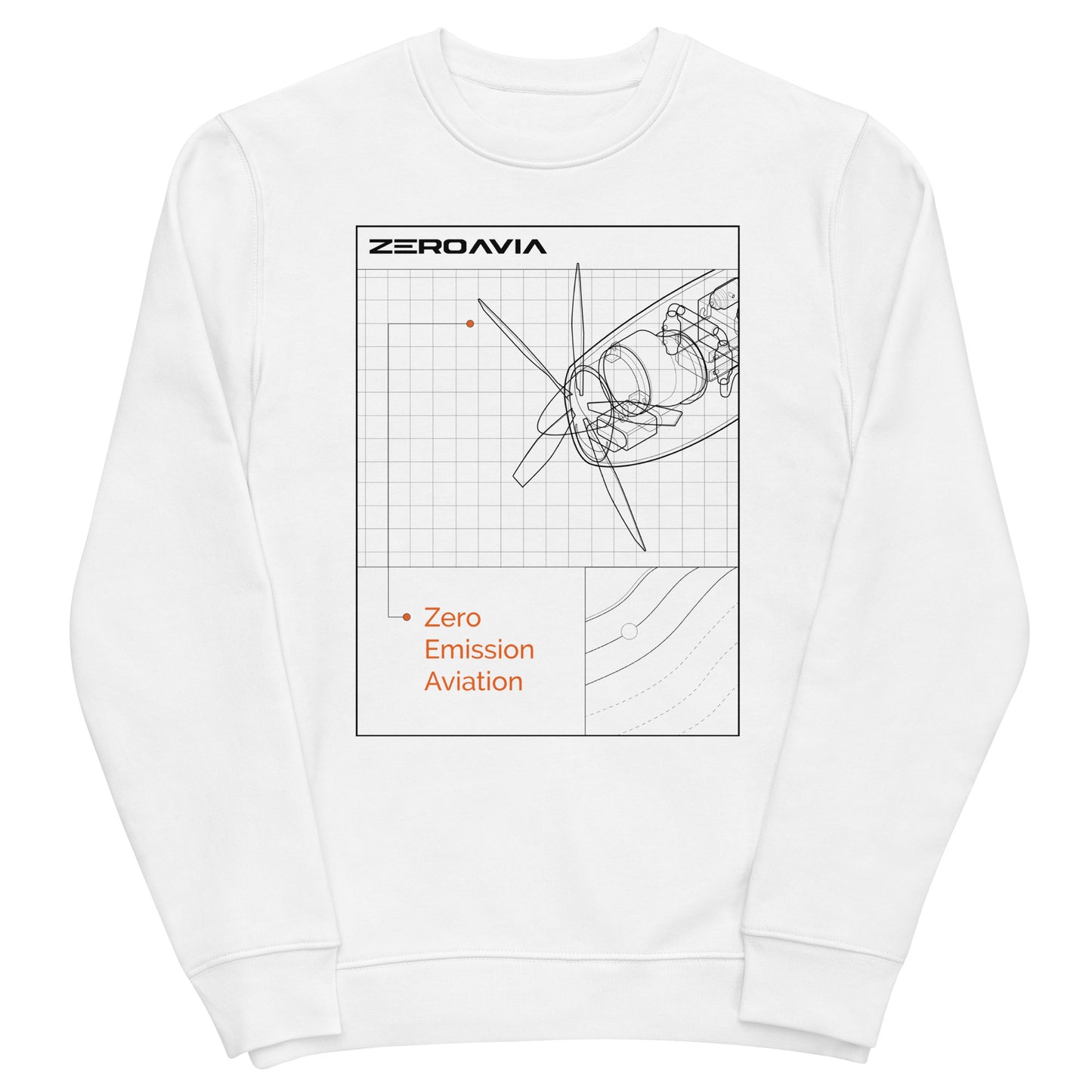 Zero-Emission Aviation Unisex Sweatshirt